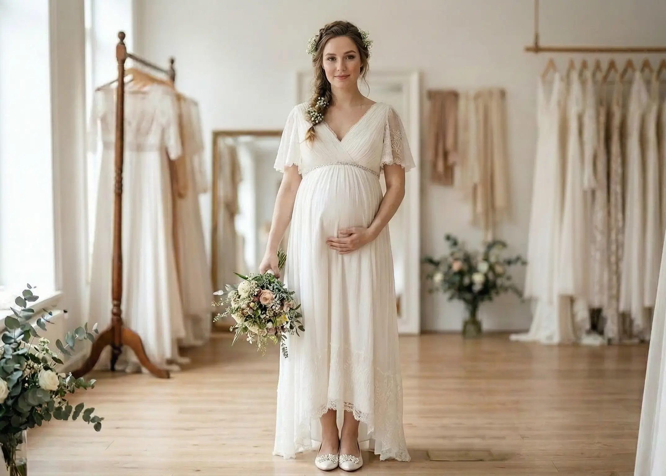 Hamile Gelinler İçin: Konforlu ve Şık Gelinlik Önerileri