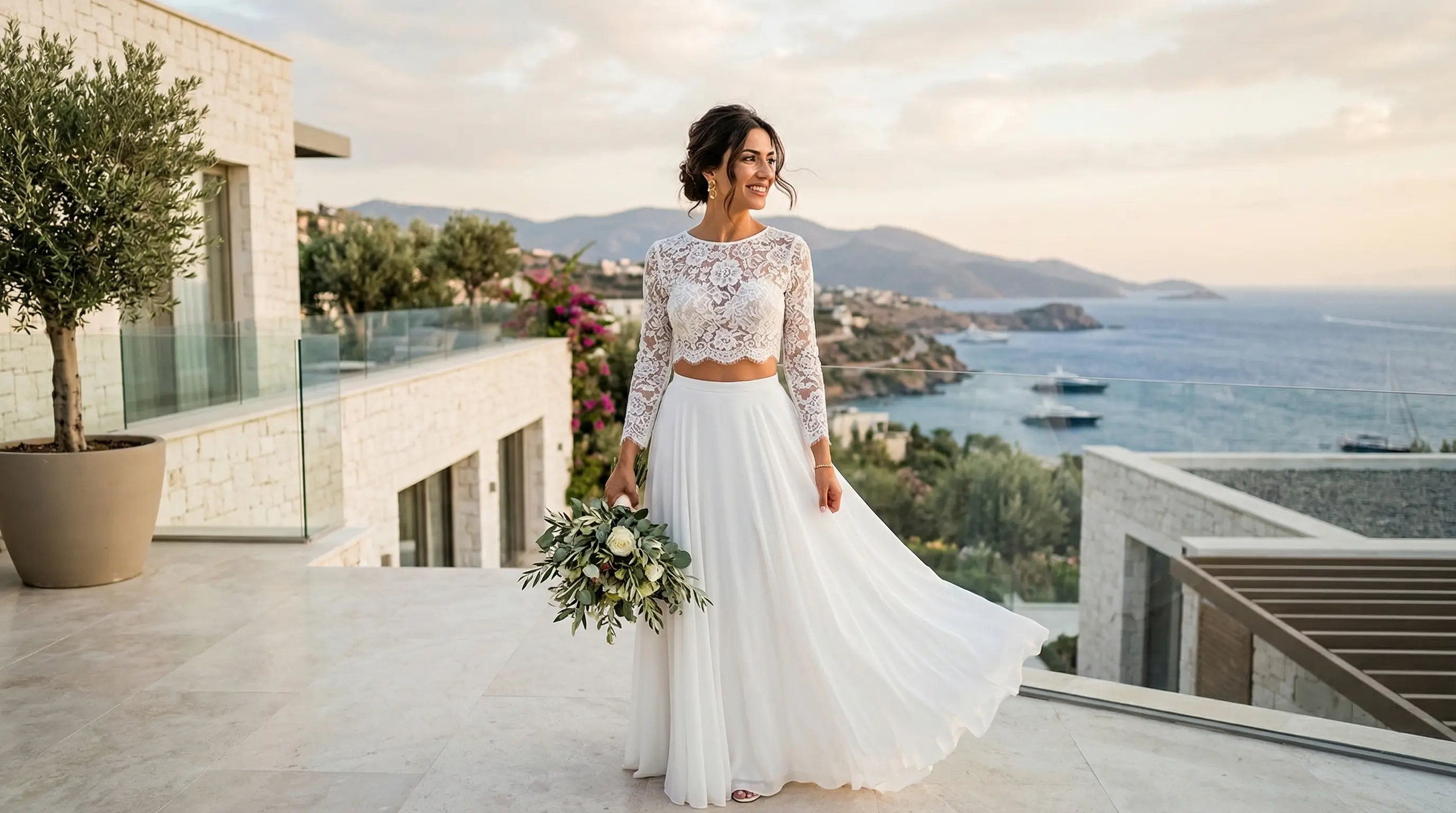 İki Parça (Two-Piece) Gelinlik Modelleri ve Kombinleri