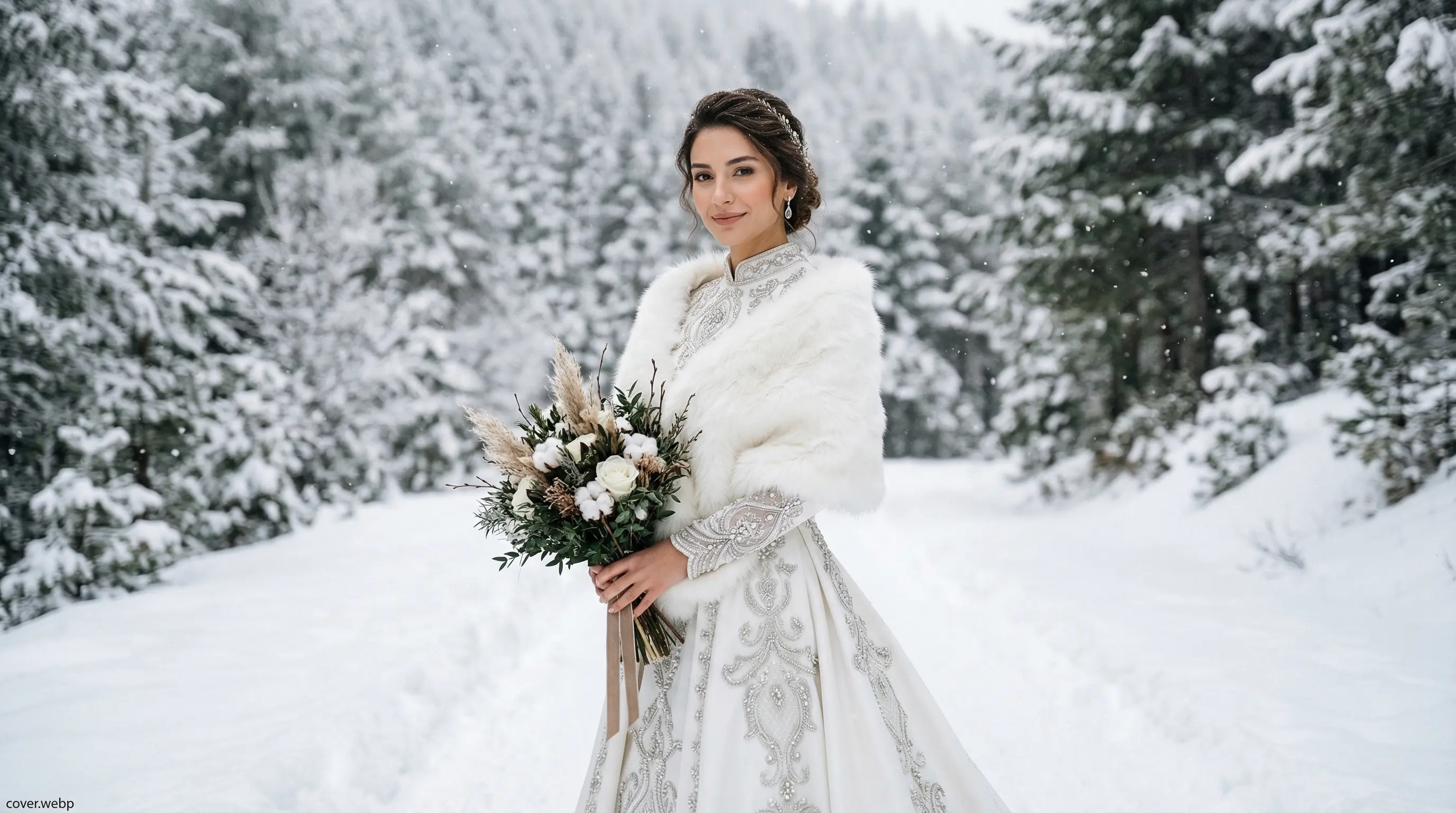 Kış Gelinleri İçin Kürk, Bolero ve Pelerin Kullanımı
