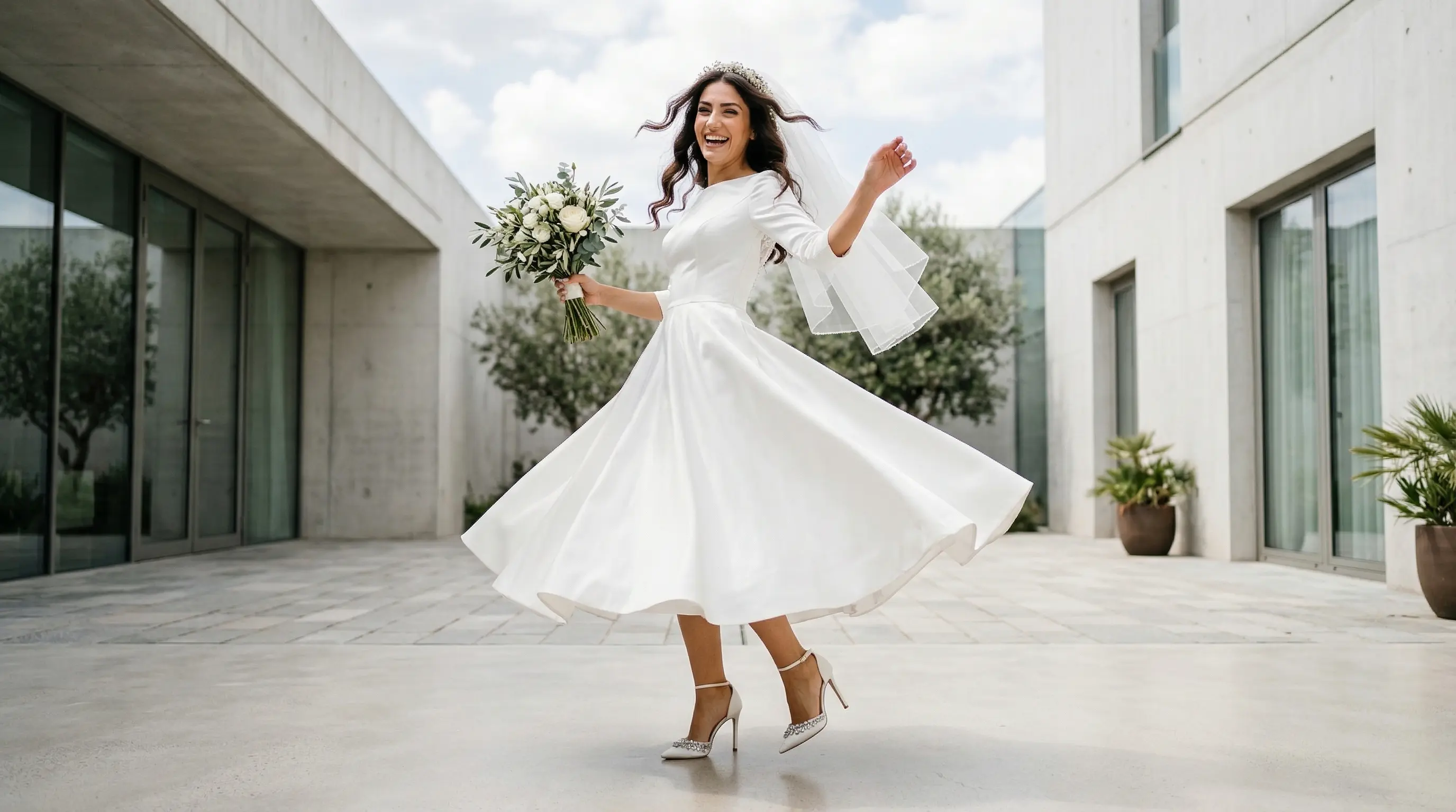 Mini ve Midi Boy Gelinlikler: After Party İçin İdeal Seçimler