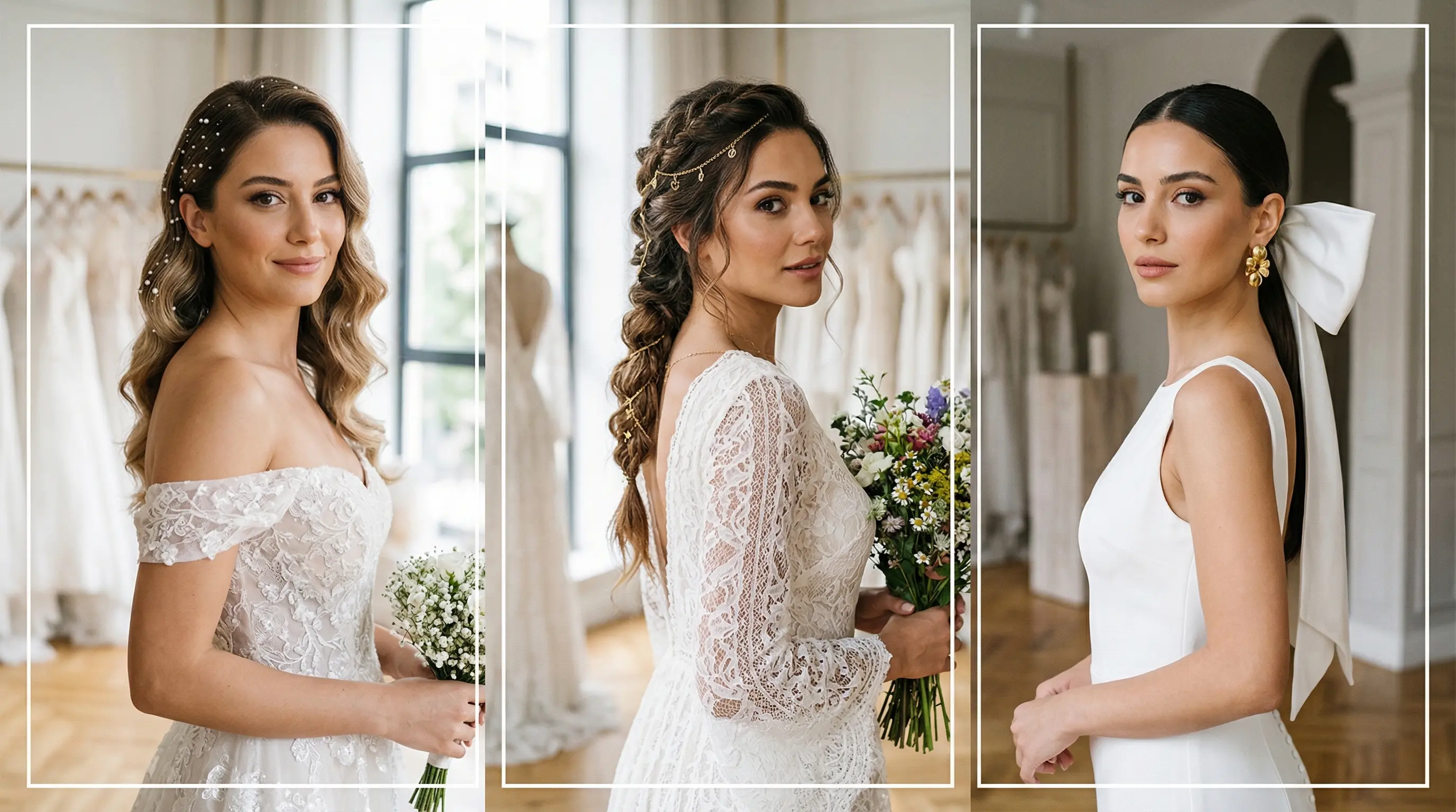 Gelin Tacı Yerine Kullanılabilecek Alternatif Saç Aksesuarları