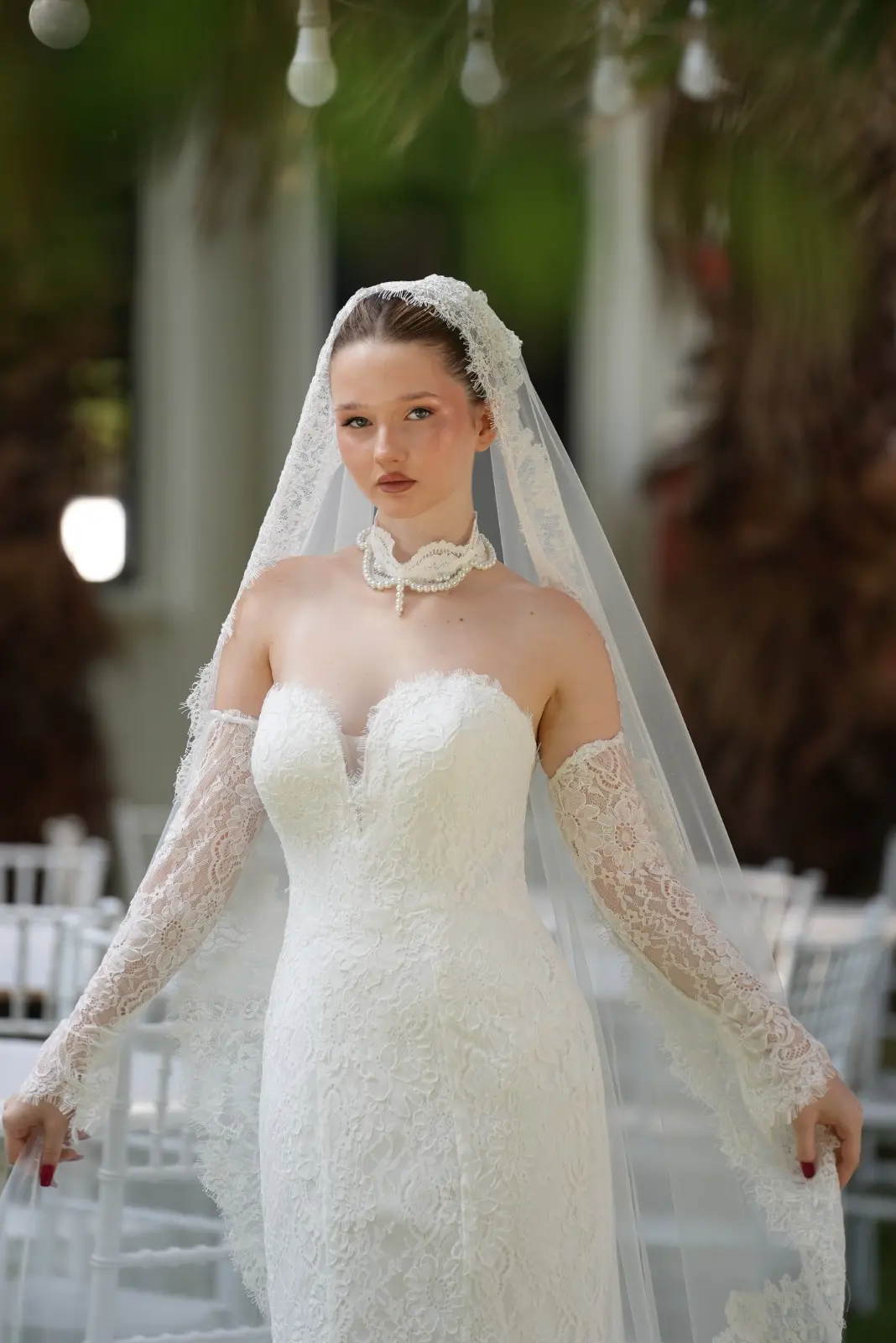 Diana - Straplez Balık Form Ön Görünüm