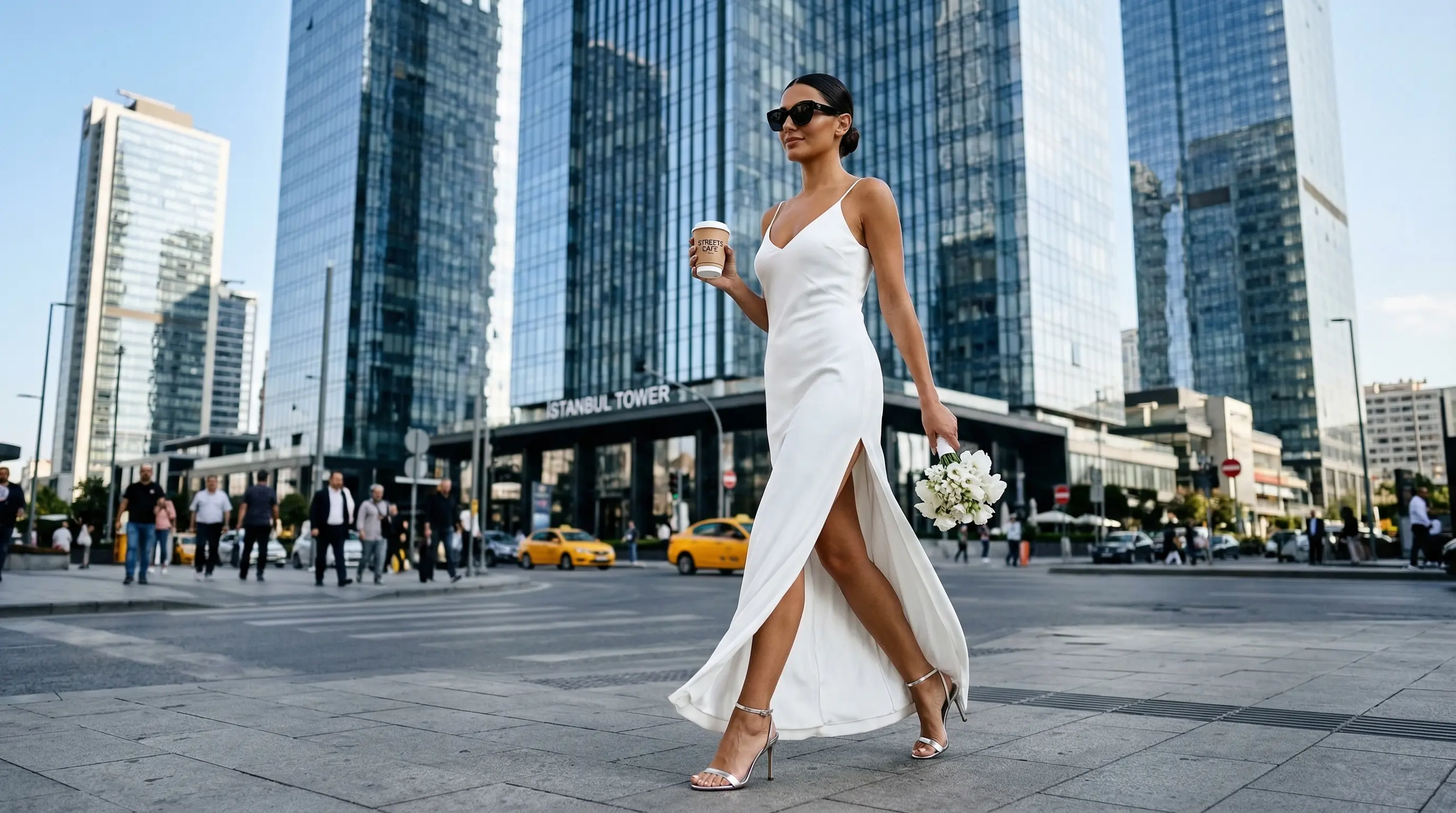 Minimalist Gelinler İçin Sade Nikah Elbiseleri ve Şehir Düğünü Stili